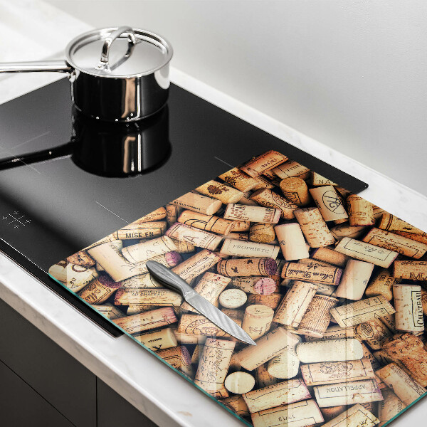 Worktop saver Wine corks pattern