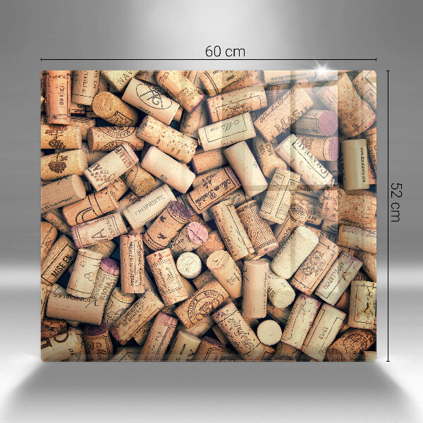 Worktop saver Wine corks pattern
