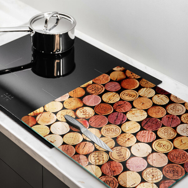 Worktop saver Wine corks pattern