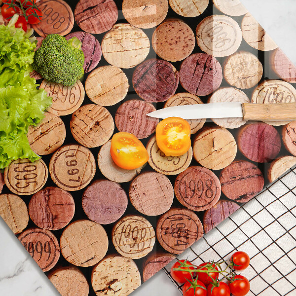 Worktop saver Wine corks pattern
