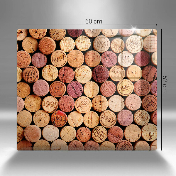 Worktop saver Wine corks pattern