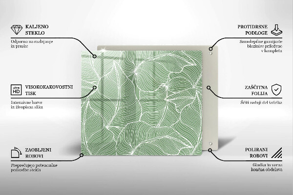 Kitchen worktop saver Linear leaves