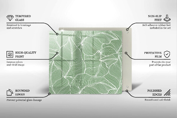 Kitchen worktop saver Linear leaves