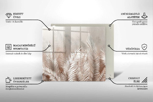 Kitchen worktop saver Boho leaf vegetation