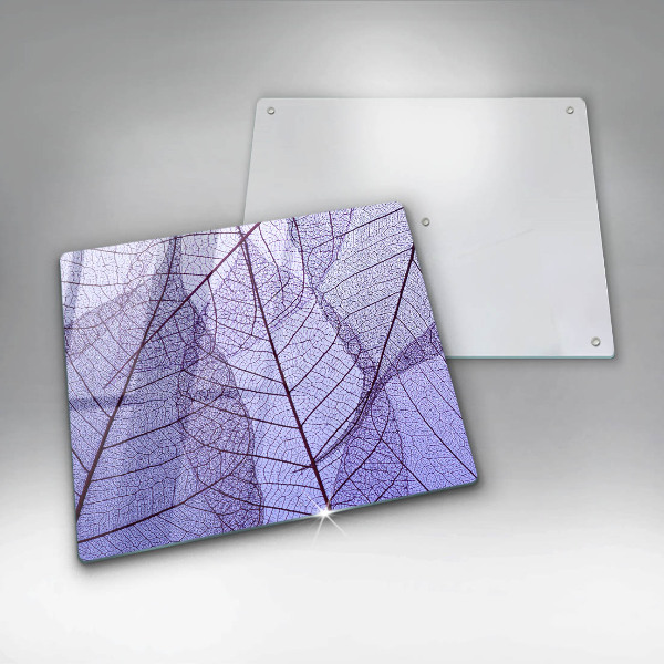 Kitchen worktop saver Leaves with veins