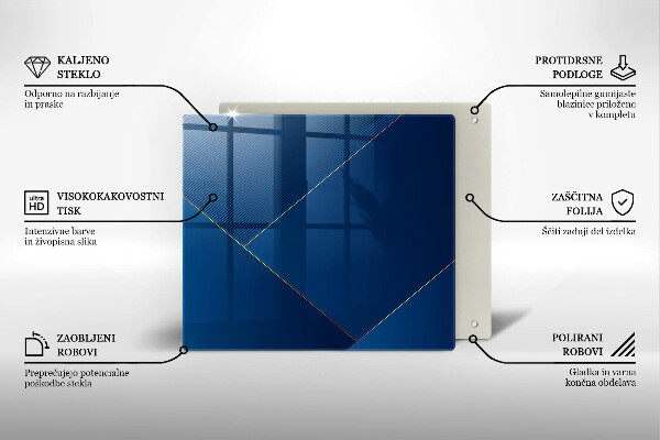 Induction hob cover Modern background