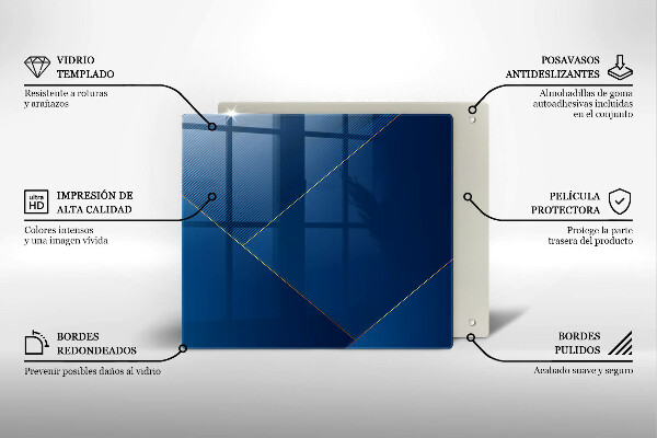 Induction hob cover Modern background