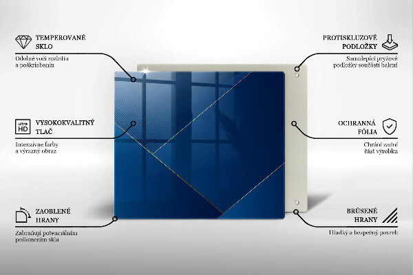 Induction hob cover Modern background