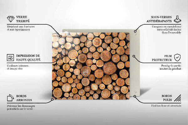 Kitchen worktop saver Tree trunks