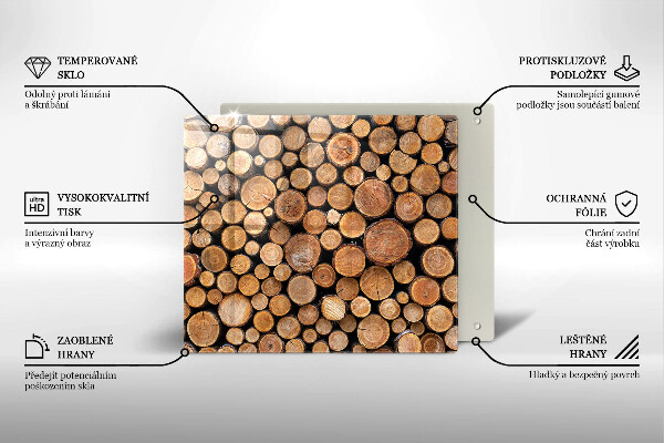Kitchen worktop saver Tree trunks