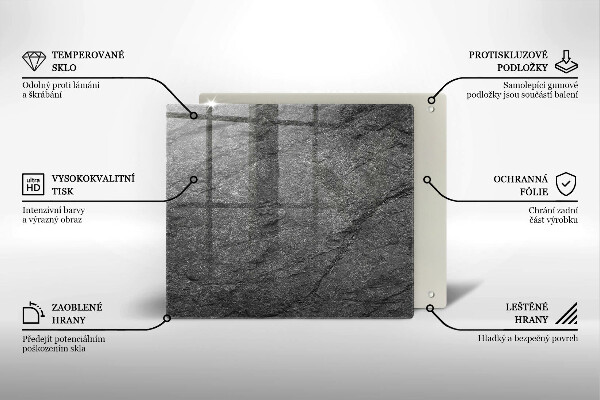 Kitchen worktop saver Stone texture