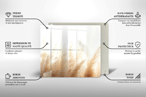 Kitchen worktop saver Pampas grass