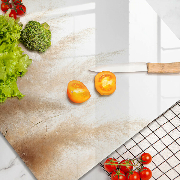 Kitchen worktop saver Pampas grass