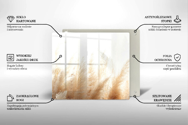 Kitchen worktop saver Pampas grass