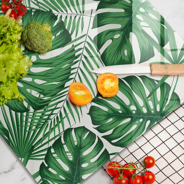Kitchen worktop saver Monstera leaves