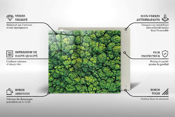 Worktop heat protector Nature - moss plant