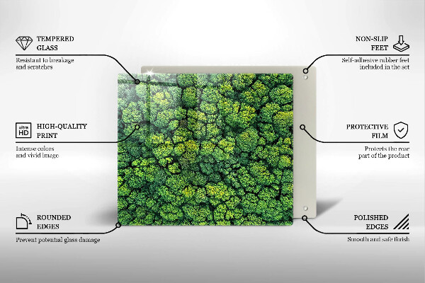 Worktop heat protector Nature - moss plant