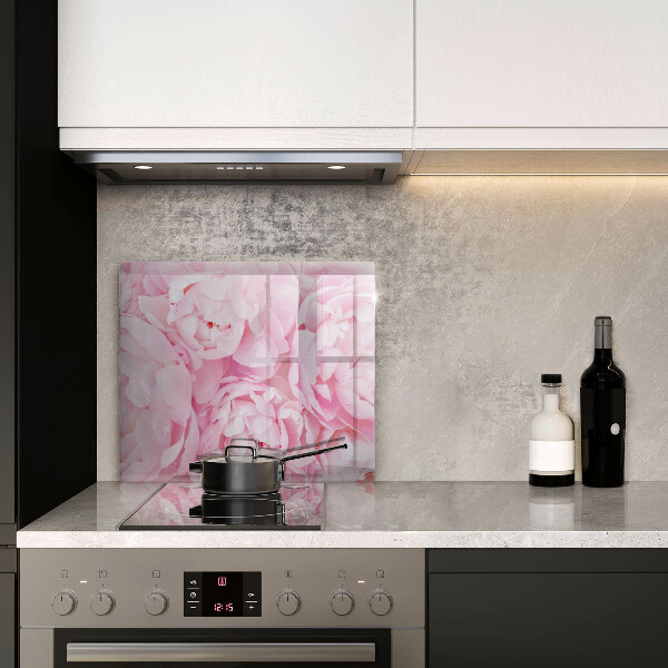 Worktop heat protector Delicate peonies