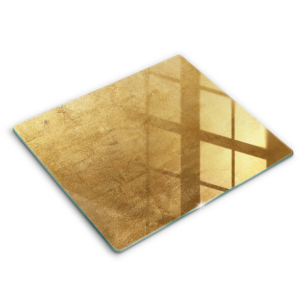 Kitchen worktop saver Gold texture background