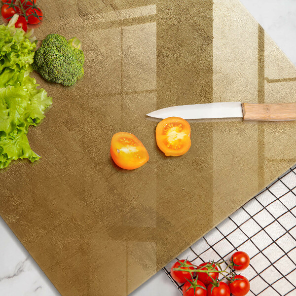 Kitchen worktop saver Gold texture background