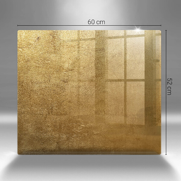 Kitchen worktop saver Gold texture background