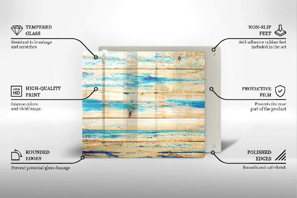 Kitchen worktop saver Retro boards wood