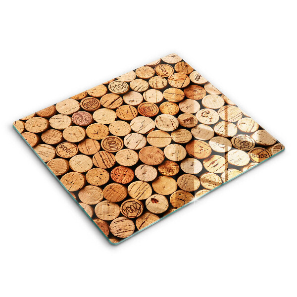 Worktop saver Wine corks pattern