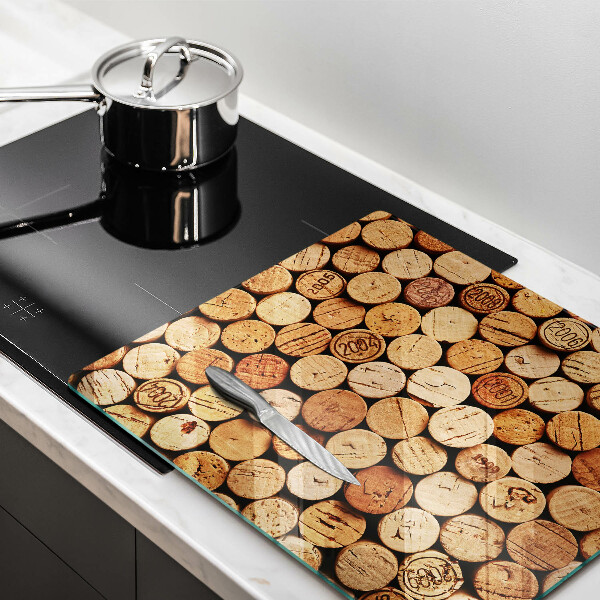 Worktop saver Wine corks pattern