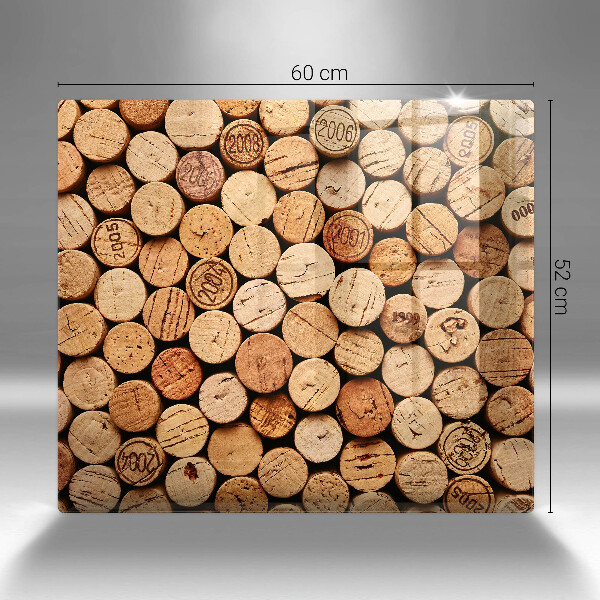 Worktop saver Wine corks pattern