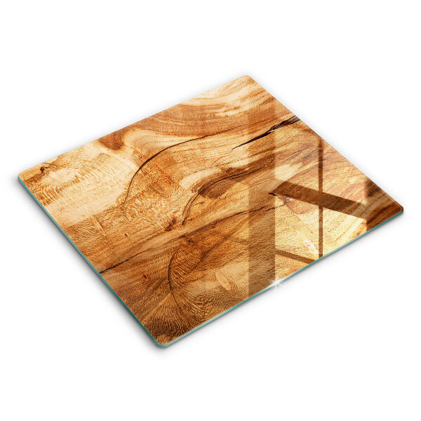 Kitchen worktop saver Wooden board texture