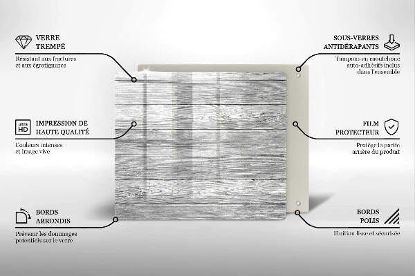 Worktop saver Wood old boards