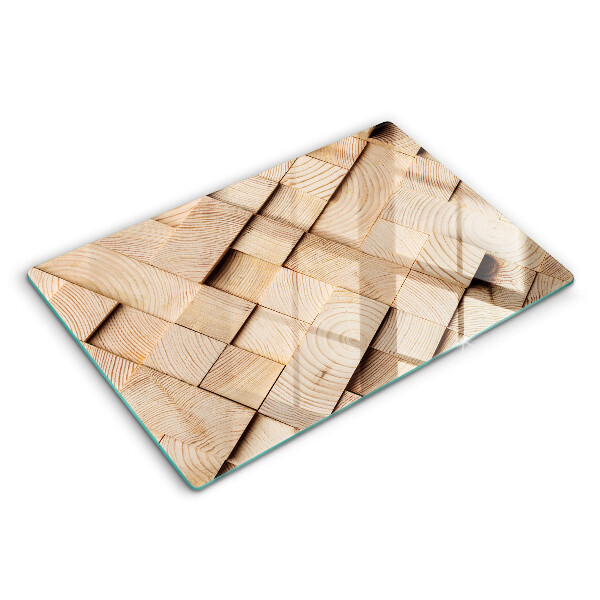 Worktop saver Wooden squares