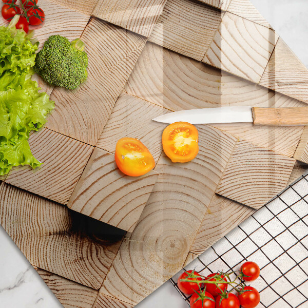 Worktop saver Wooden squares