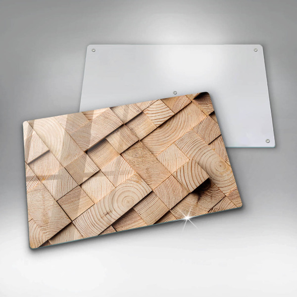 Worktop saver Wooden squares