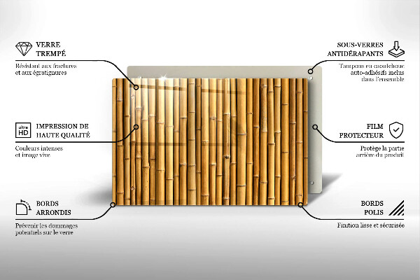 Worktop saver Nature boho bamboo