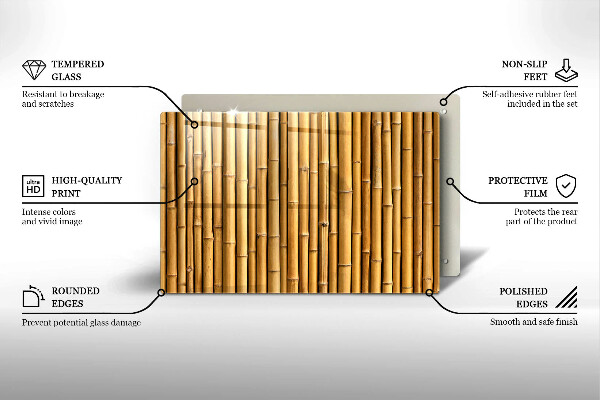 Worktop saver Nature boho bamboo