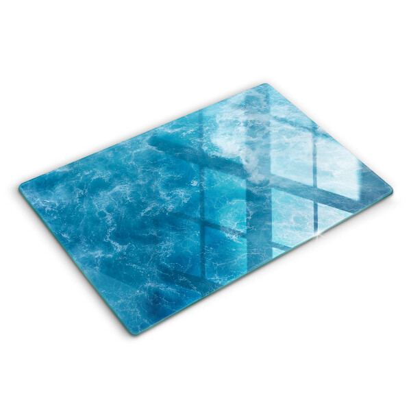 Worktop saver Blue water