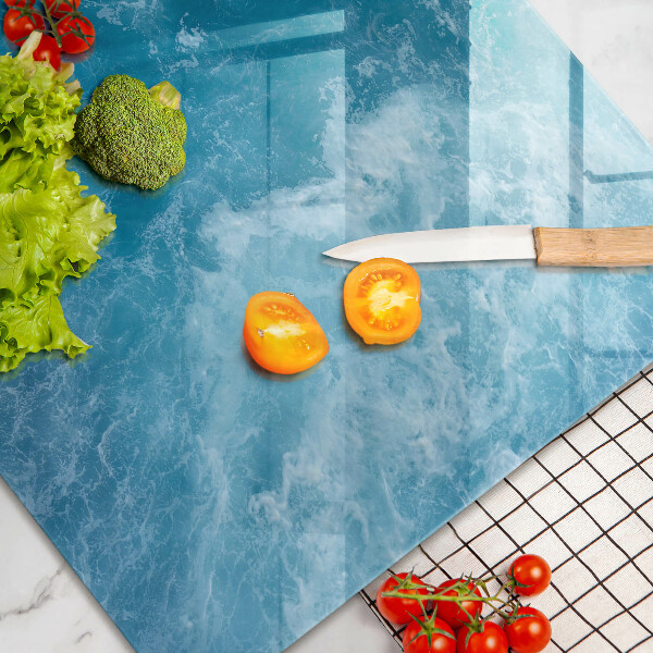 Worktop saver Blue water