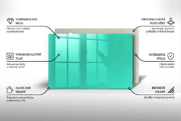 Kitchen worktop saver Green color