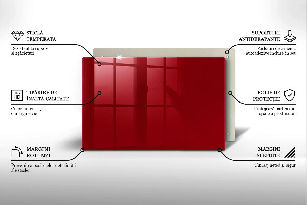Kitchen worktop saver Red colour
