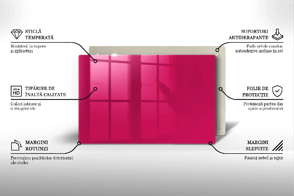 Kitchen worktop saver Pink color