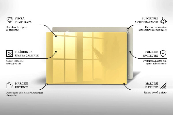 Kitchen worktop saver Yellow