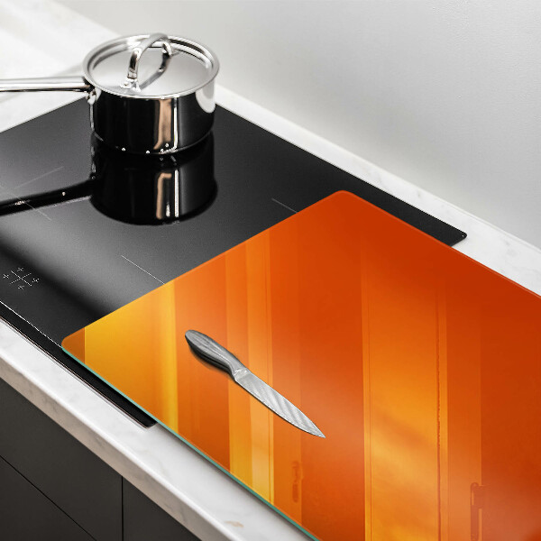Kitchen worktop saver Orange color