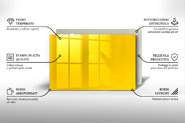 Kitchen worktop saver Yellow
