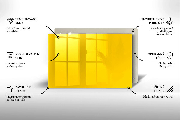 Kitchen worktop saver Yellow