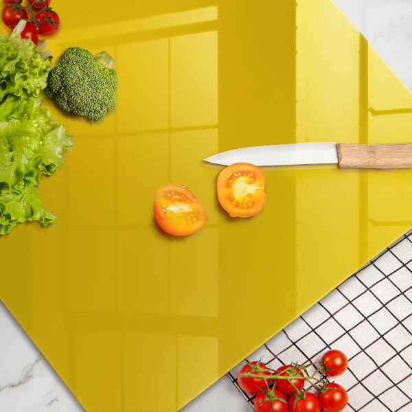 Kitchen worktop saver Yellow