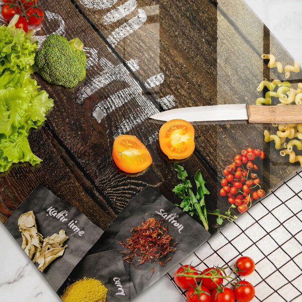 Induction hob protector Boards inscription Bon Appetit