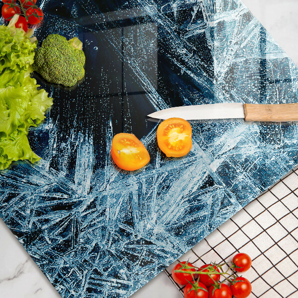 Worktop protector Sharp ice structure