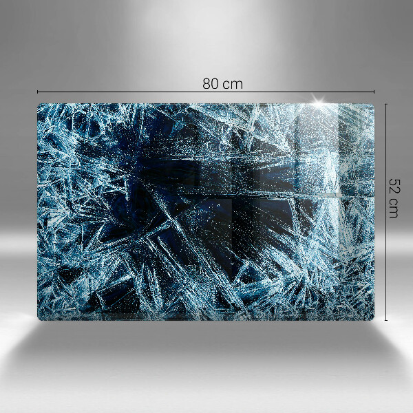 Worktop protector Sharp ice structure