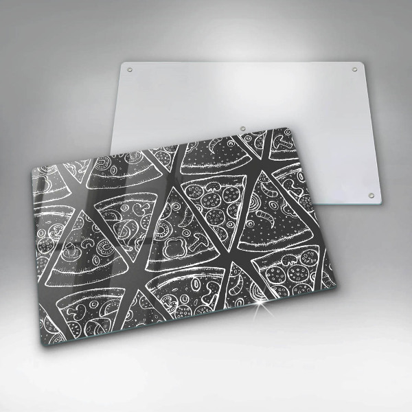 Worktop protector Pizza illustration